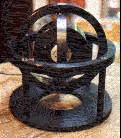 Student built gyroscope